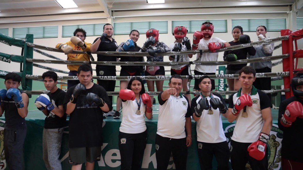 ¡Histórico! Boxeadores de la UAEMéx dominan en los Nacionales Universitarios ANUIES 2025 con 8 medallas