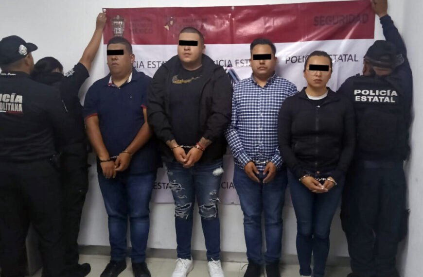 Capturan a 4 por secuestro en #Ecatepec; una era agente de la fiscalía mexiquense
