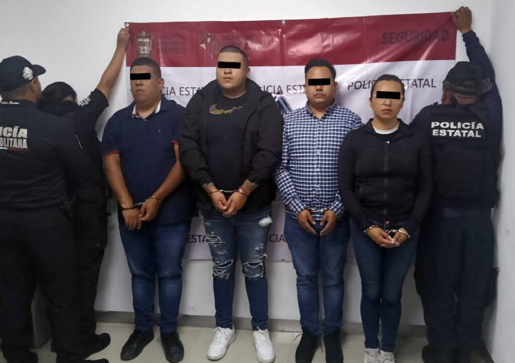 Capturan a 4 por secuestro en #Ecatepec; una era agente de la fiscalía mexiquense