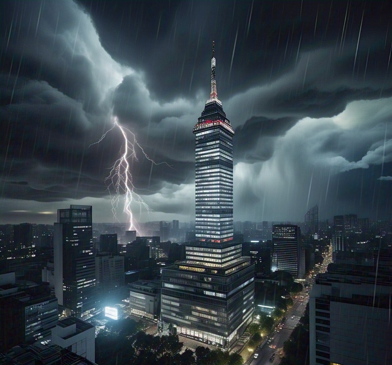 Emiten alerta amarilla por lluvias fuertes en la Ciudad de México