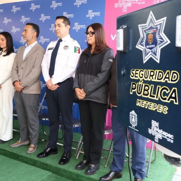 Refuerzan seguridad en San Miguel Totocuitlapilco, #Metepec: Nuevas cámaras y patrullas