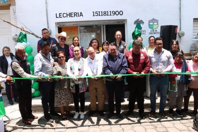 Inauguran otra Lechería del Bienestar en #Zinacantepec
