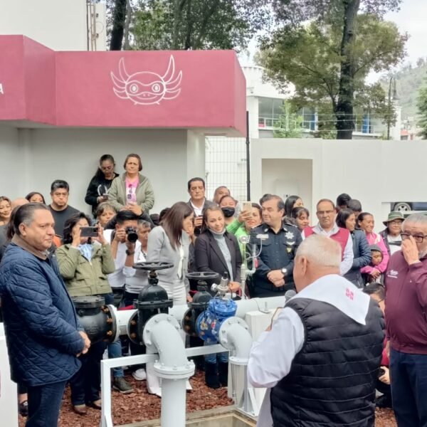 Ponen en marcha pozo de agua del Parque Alameda de #Toluca