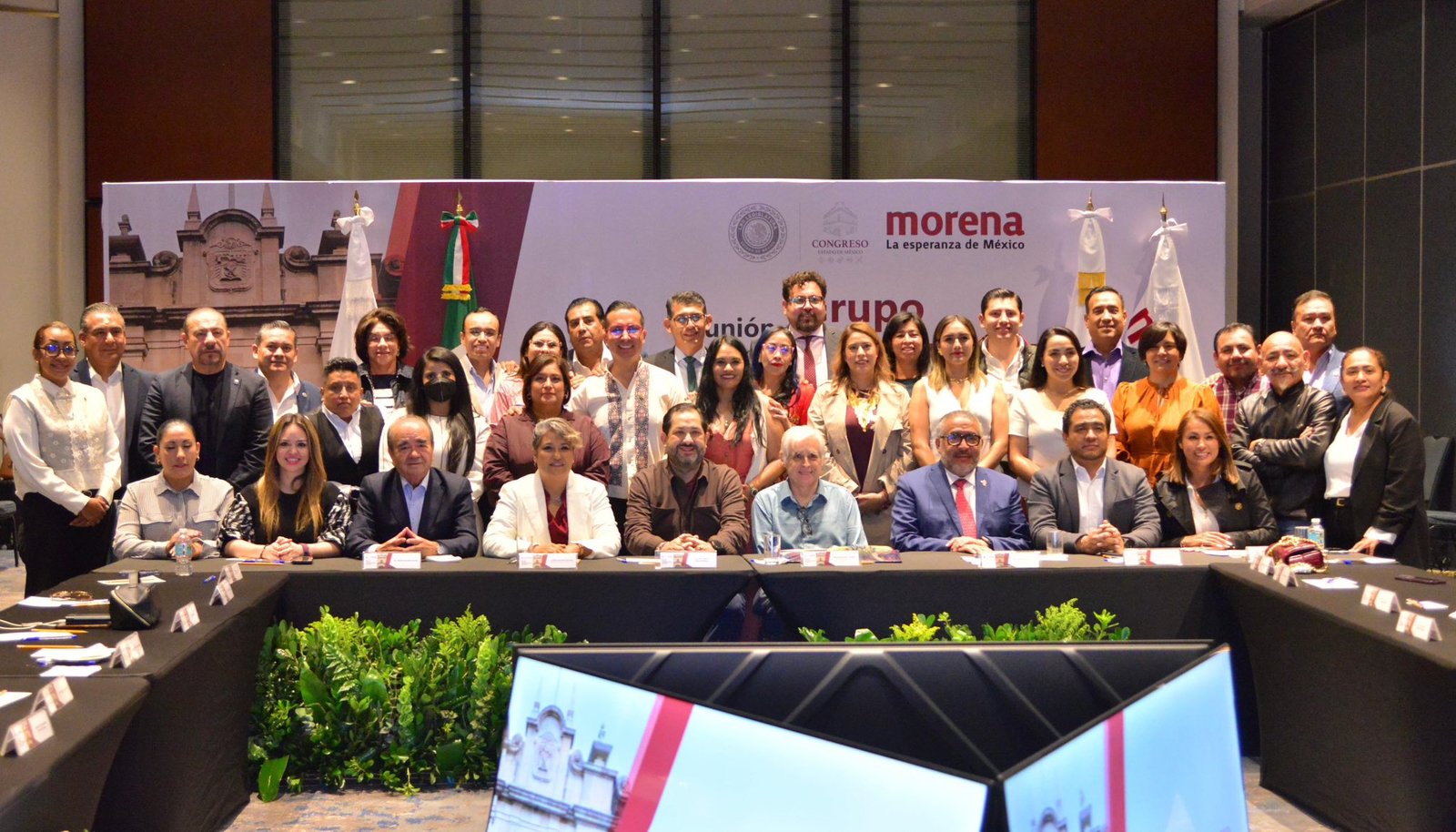 Morena acuerda cambios para presidencia de la Mesa Directiva del Congreso Mexiquense