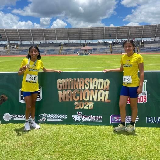 Jóvenes atletas de #Metepec destacan en la Gimnasiada Nacional 2025
