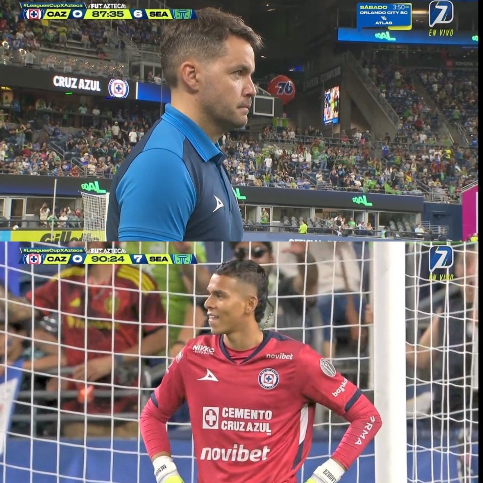Así fue el épico ridículo del Cruz Azul en la Leagues Cup. 7 a 0 ante el Seattle Sounders