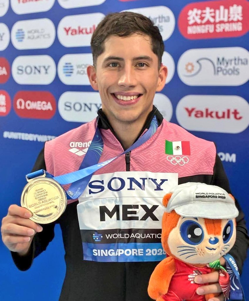 Randal Willars gana histórica medalla para México en clavados de 10 metros