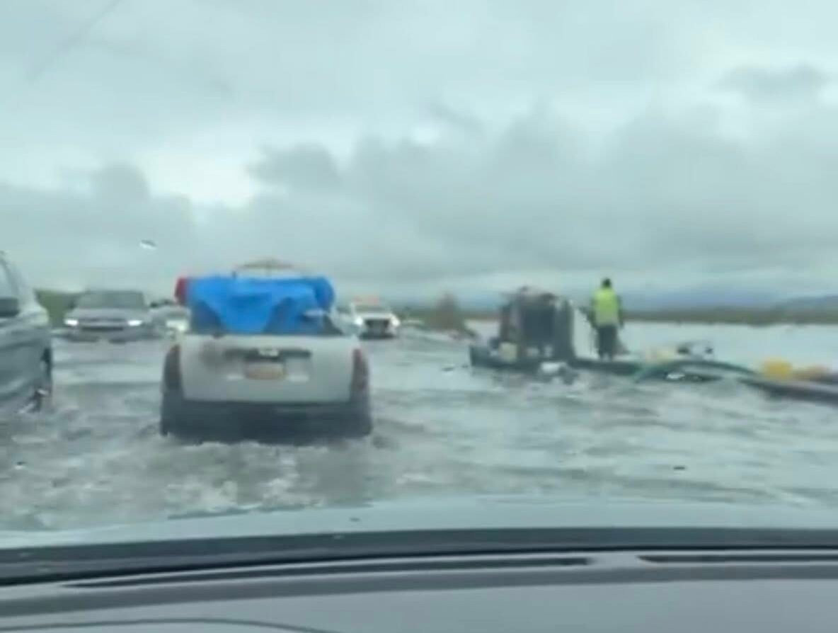 Desbordamiento del Río Lerma provoca inundaciones en el Valle de Toluca