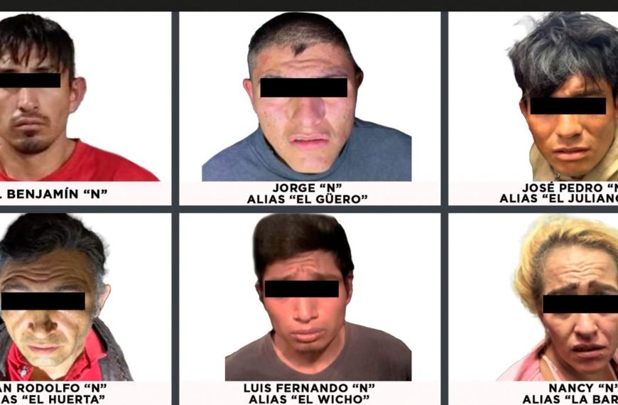 Detienen a seis personas por presunta participación en triple homicidio en #Zumpango