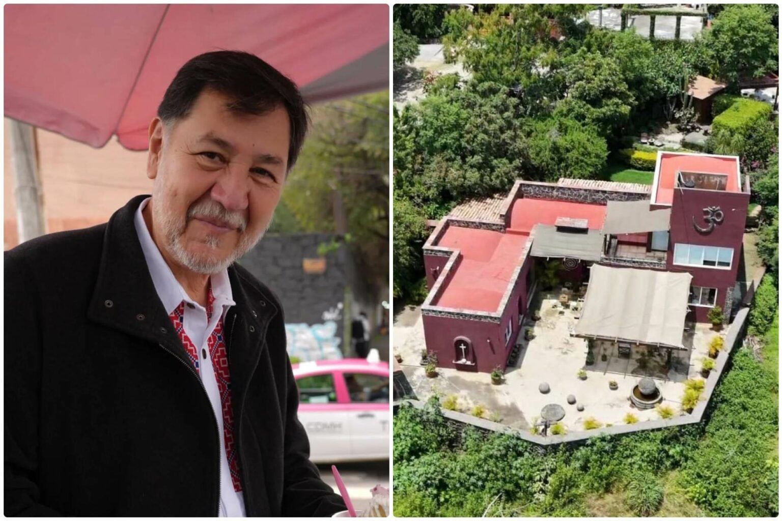 Senador Noroña denuncia asalto en casa de Tepoztlán