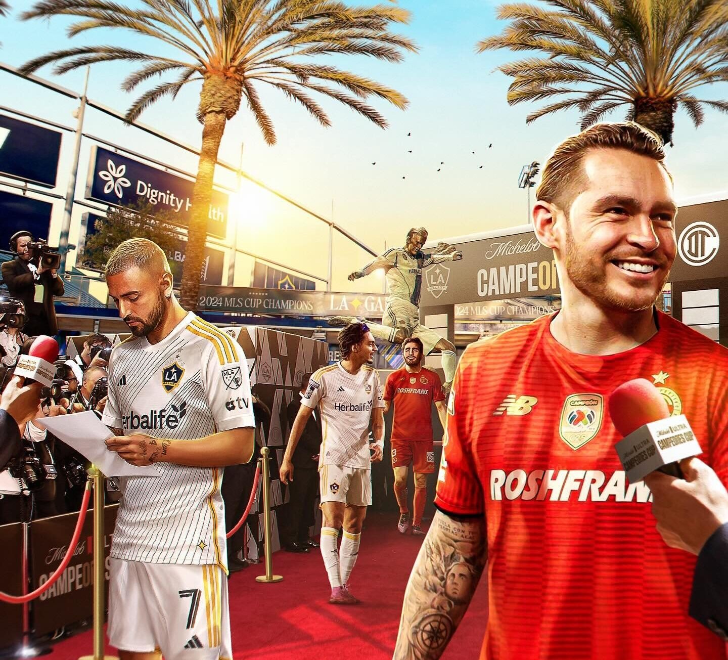 Cómo ver la Campeones Cup: Toluca vs LA Galaxy