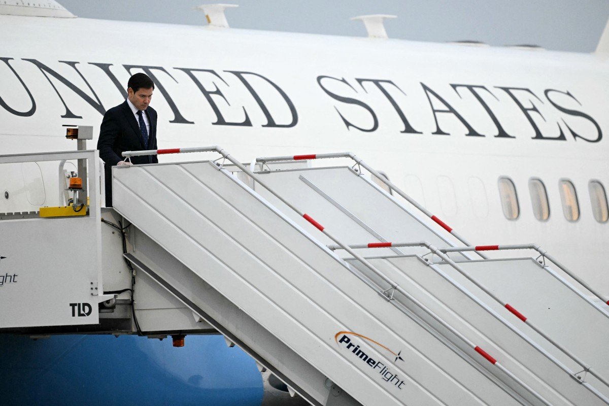 Marco Rubio llega al AIFA para reunión clave con Claudia Sheinbaum