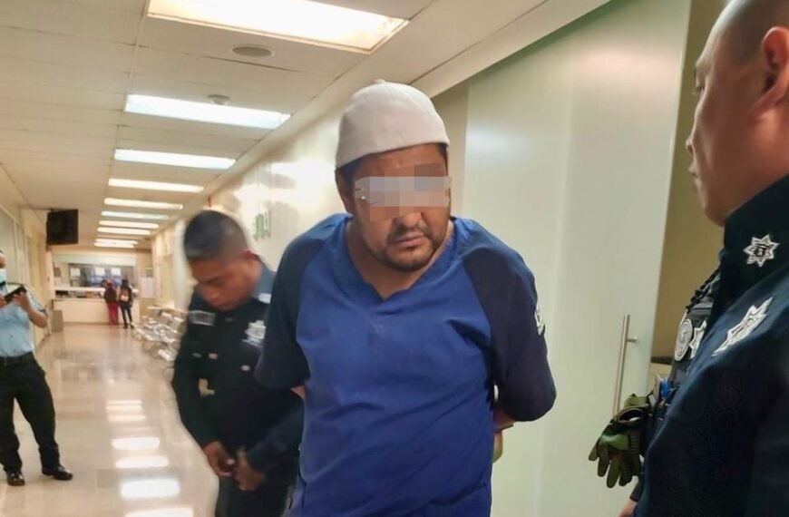 Capturan a sujeto que atacó a una niña en baños de una clínica en #Toluca