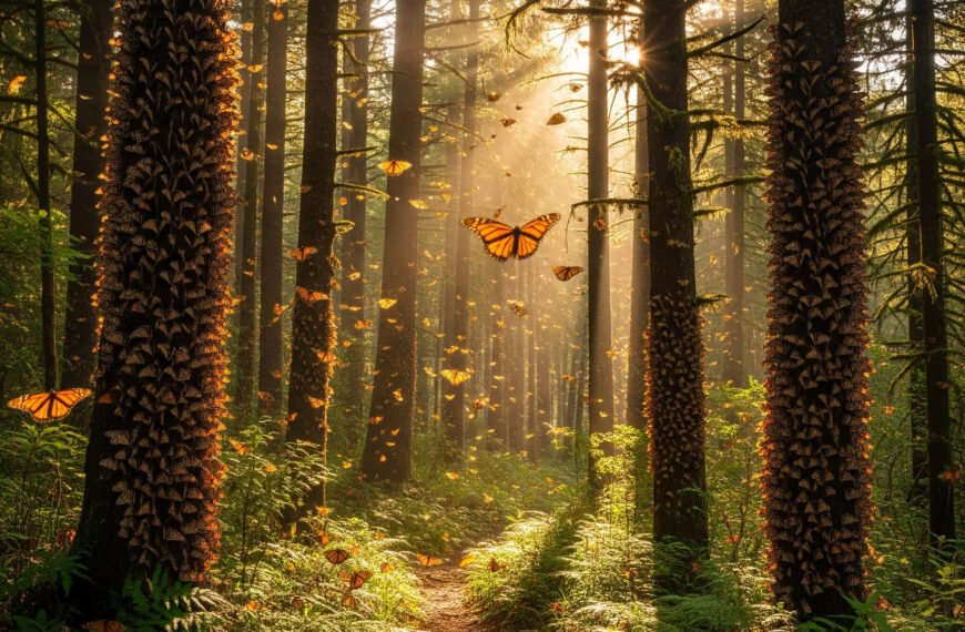 Edoméx reconoce como reservas estatales sitios clave para la mariposa monarca