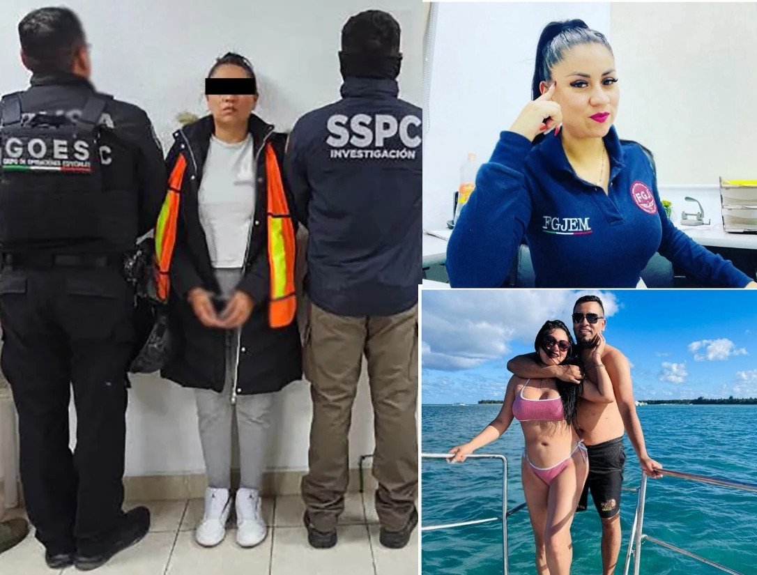 Novia de líder de La Chokiza, trabajaba en la fiscalía mexiquense; fue detenida también