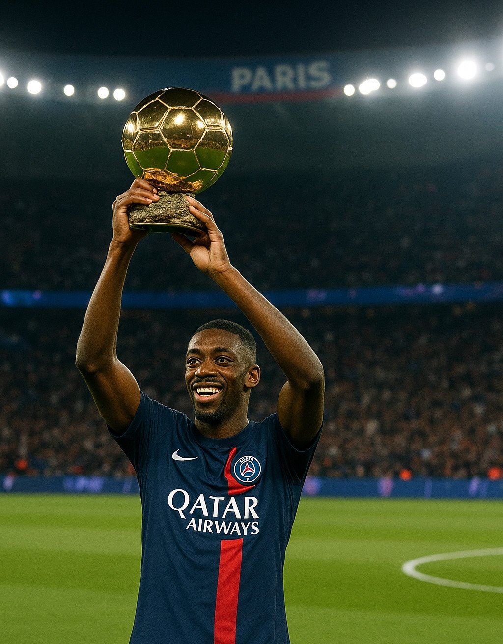 Dembélé el mejor futbolista del mundo; gana el Balón de Oro 2025