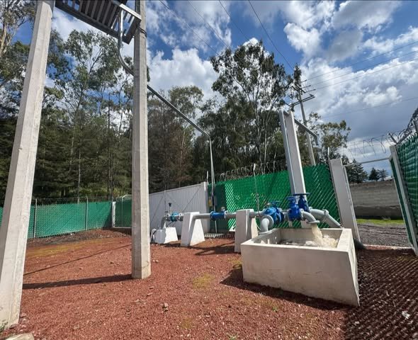 Concluyen pruebas del nuevo pozo de ‘Las Cruces’ en #Zinacantepec