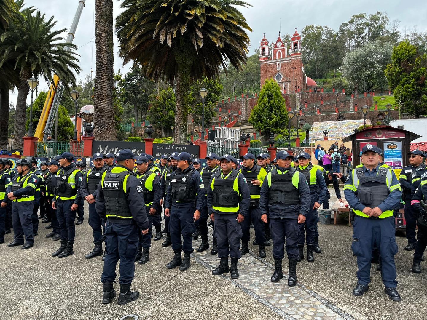 #Metepec refuerza seguridad para el Festival Quimera 2025