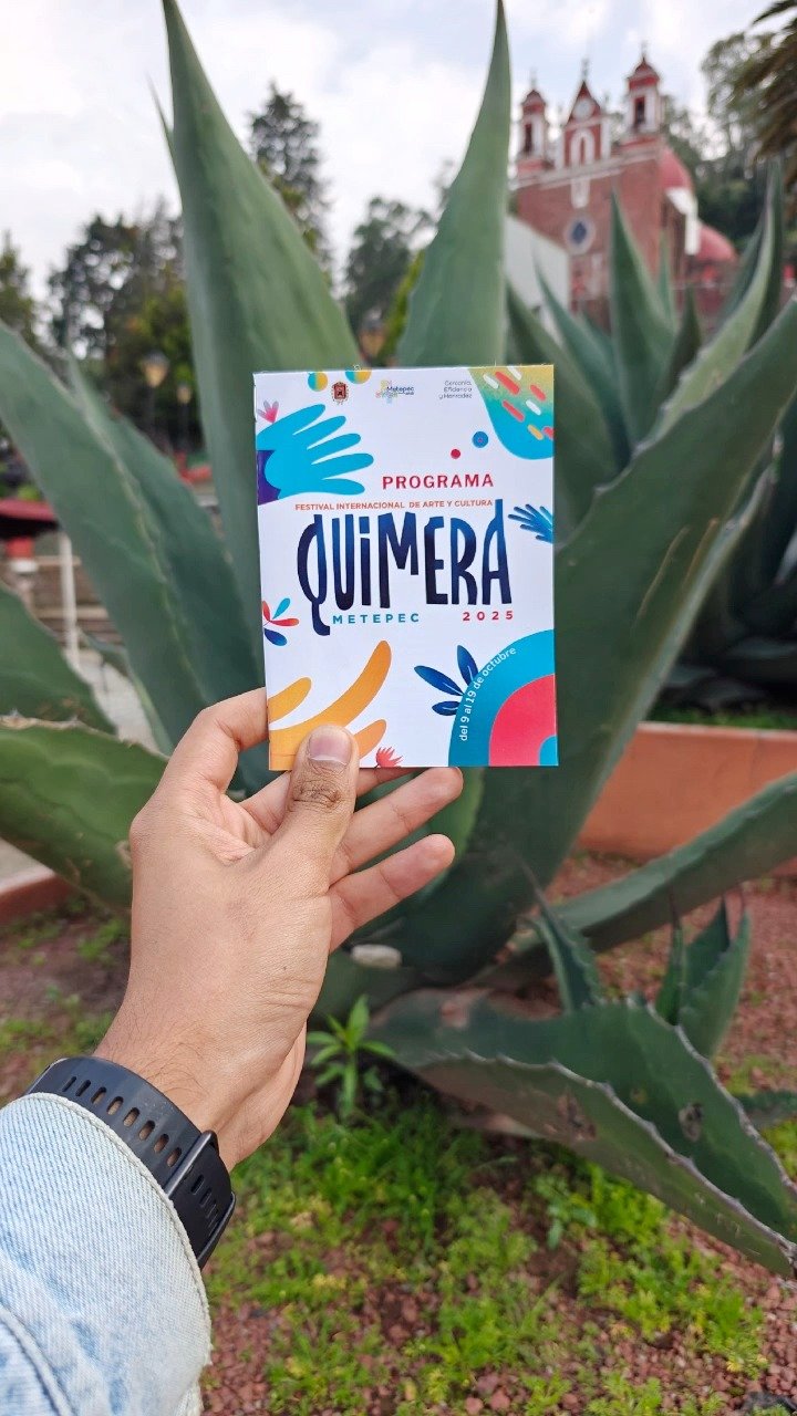 Cómo conseguir el programa de mano del Festival Metepec Quimera 2025