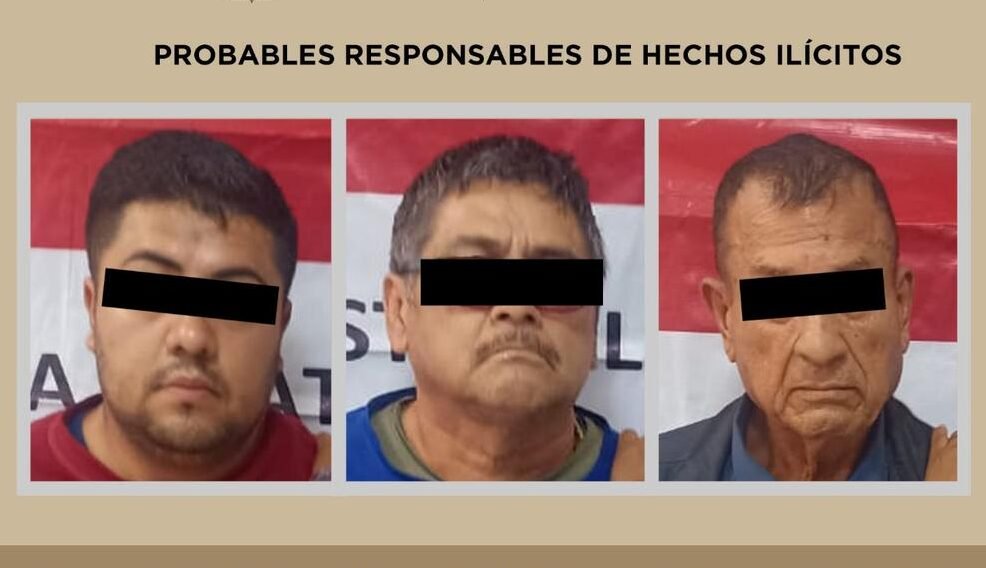 Detenidos tres involucrados en robo y cohecho en #SanMateoAtenco