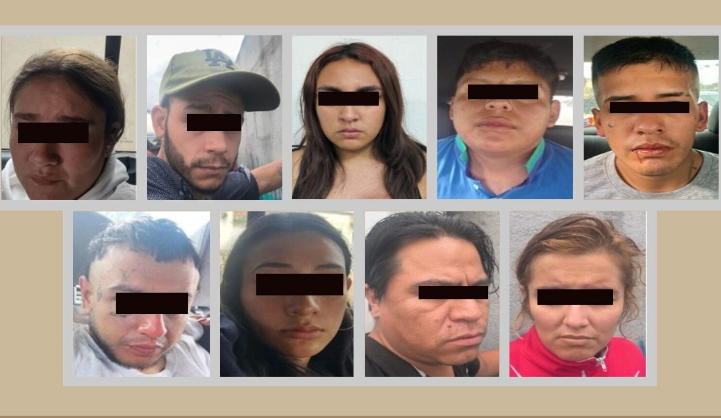 Desmantelan a célula delictiva tras operativo coordinado en Otzolotepec, Temoaya y Toluca