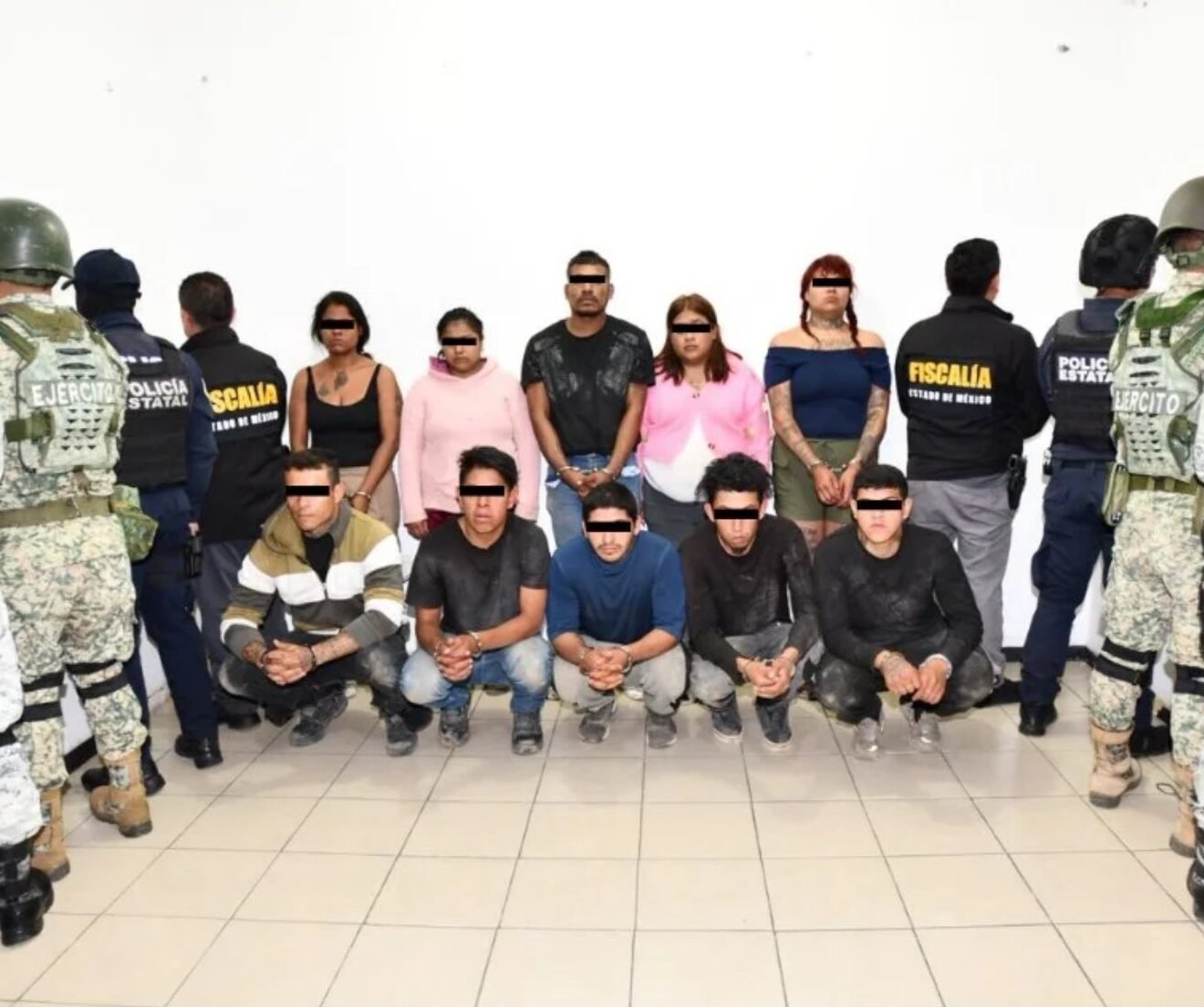 Vinculan a proceso a 10 presuntos integrantes de ‘La FM’ detenidos en #VillaDeAllende