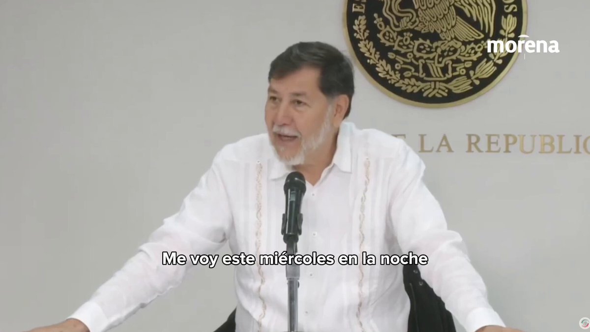 Fernández Noroña pide licencia al Senado; se irá a Palestina