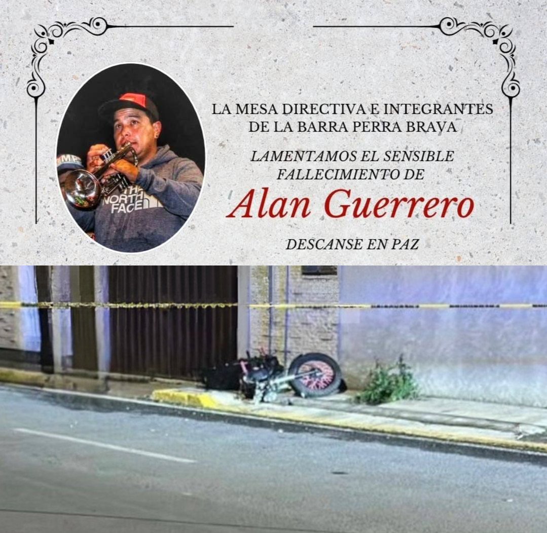 En accidente de moto, pierde la vida aficionado de la porra del #Toluca tras partido ante Pachuca