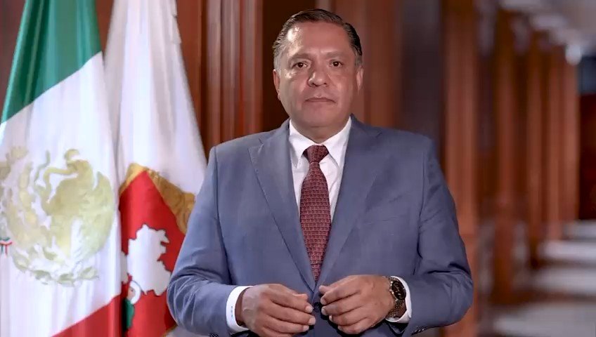 Mensaje del presidente municipal de Toluca, Ricardo Moreno Bastida