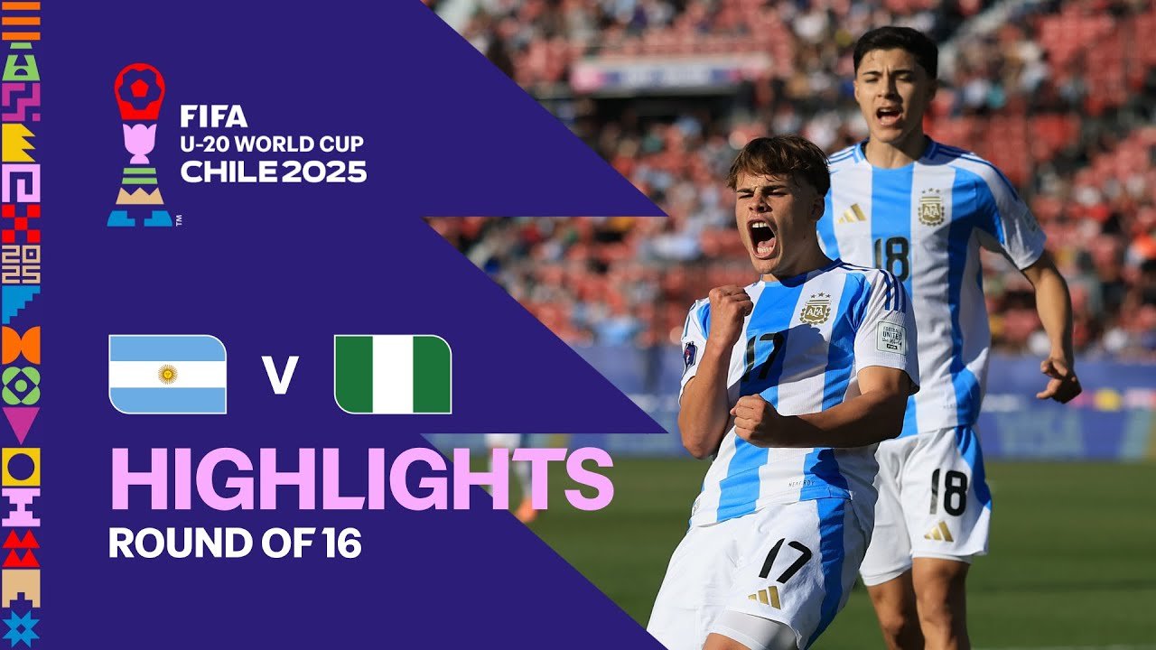 Video: Argentina aplasta a Nigeria; será rival de México en cuartos del Mundial Sub-20