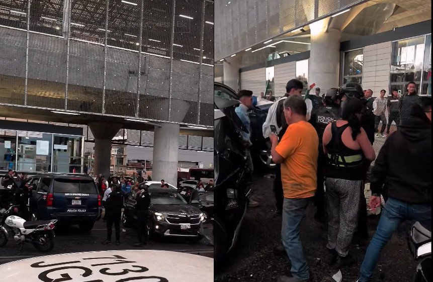 OJO: Patrulla de Toluca provoca fatal accidente frente a estación del Tren Interurbano; alcalde separa a oficial involucrado