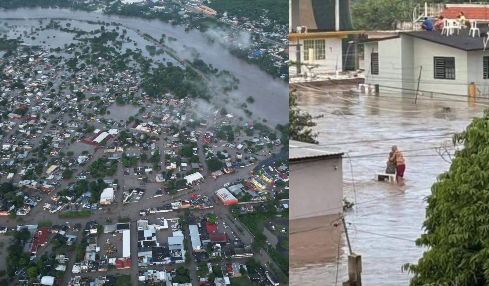 Las imágenes de la tragedia en Poza Rica: miles bajo el agua