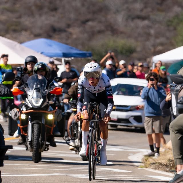 Isaac del Toro gana el Campeonato Nacional Contrarreloj; se vestirá con los colores de México en 2026. Video