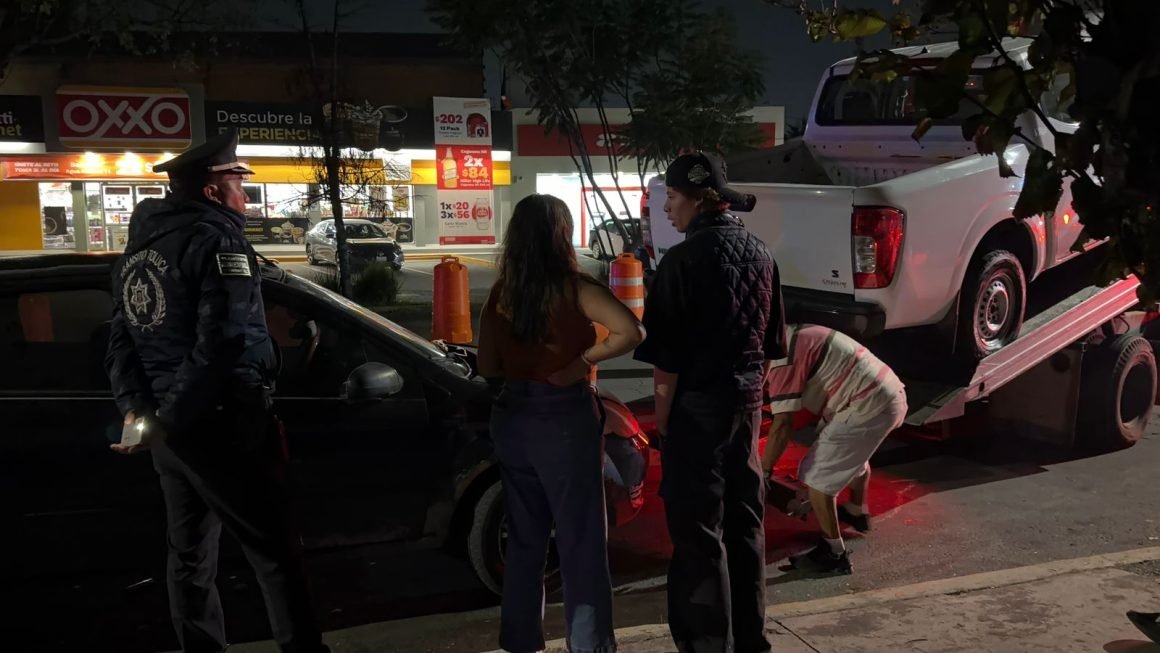 Operativos de “Conduce sin Alcohol” en Toluca: 46 personas remitidas al Juez Cívico en tres días