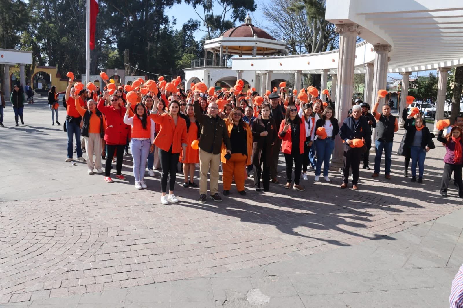 Actividades por el Día Naranja en Zinacantepec