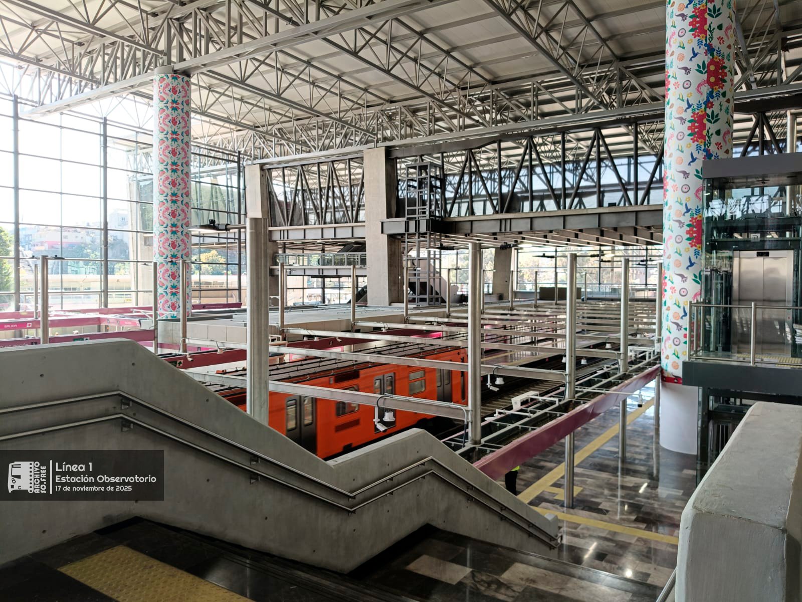 Después de 3 años de obras, reabren Estación Observatorio en la Línea 1 del Metro de la CdMx