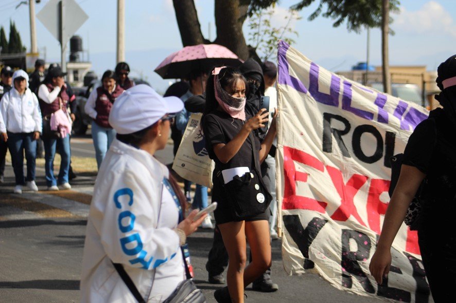 La CODHEM despliega escudo protector para las manifestaciones del 25N en el EdoMéx