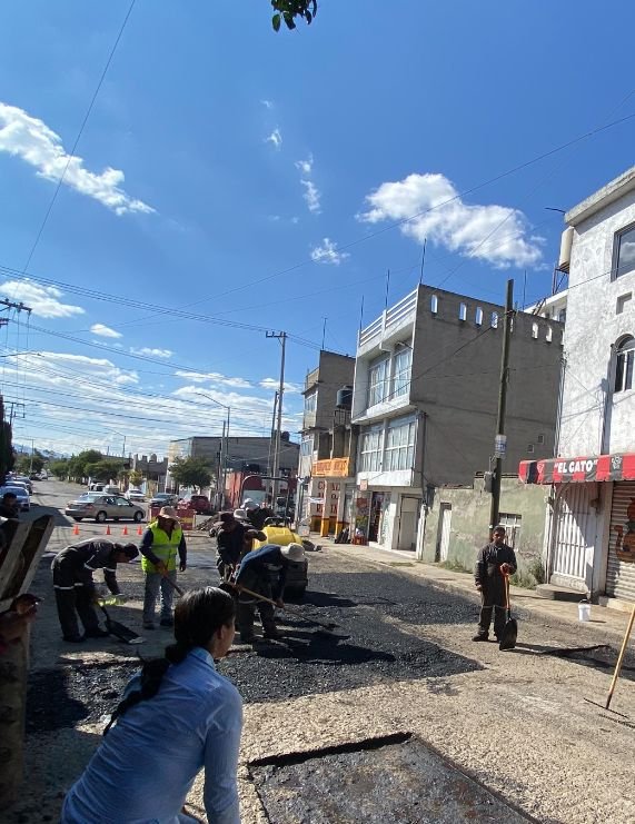 Gobierno de #Toluca reporta más de 5 mil baches reparados en tres semanas