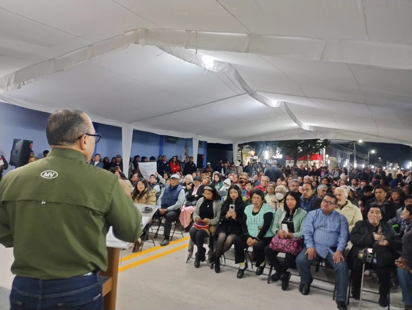 En Zinacantepec se hace infraestructura de calidad: Manuel Vilchis