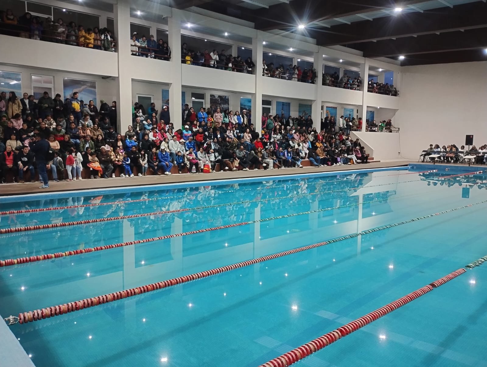 Así quedó la rehabilitación del Centro Acuático de #Zinacantepec