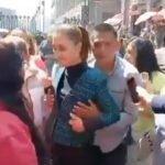 Sujeto intenta ‘propasarse’ con la presidenta Sheinbaum. Video manosea-a-la-presidenta