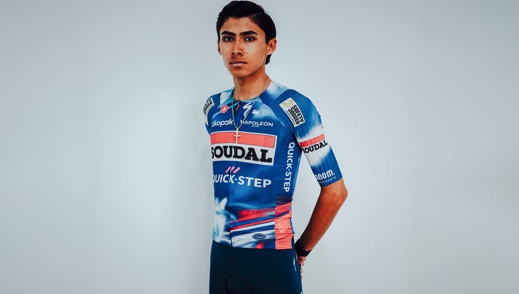 HISTÓRICO: Joven ciclista mexicano Said Cisneros firma con el equipo Soudal Quick-Step para 2026