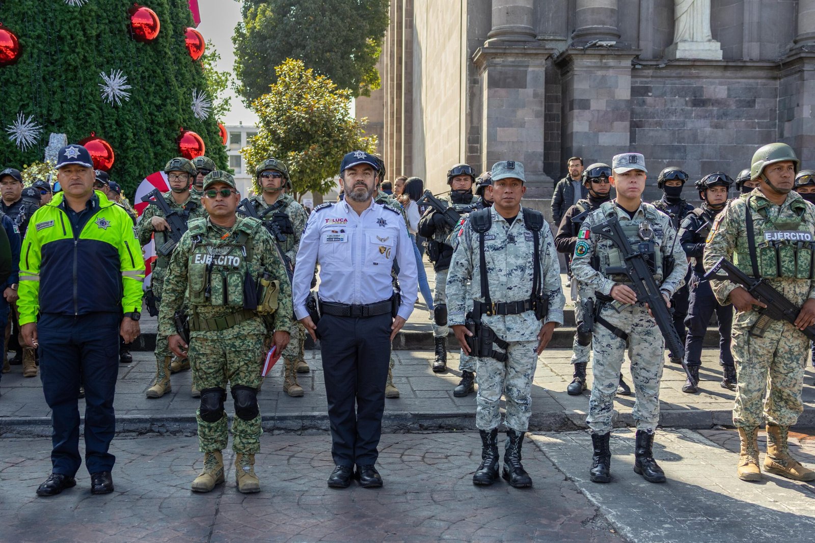 Operativo interinstitucional decembrino reforzará vigilancia en #Toluca