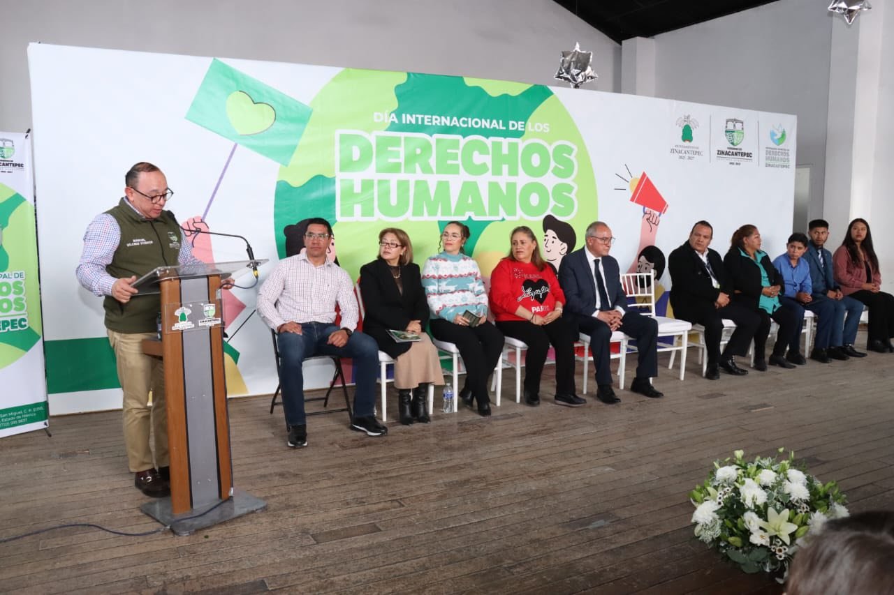 #Zinacantepec impulsa diálogo académico por el Día Mundial de los Derechos Humanos