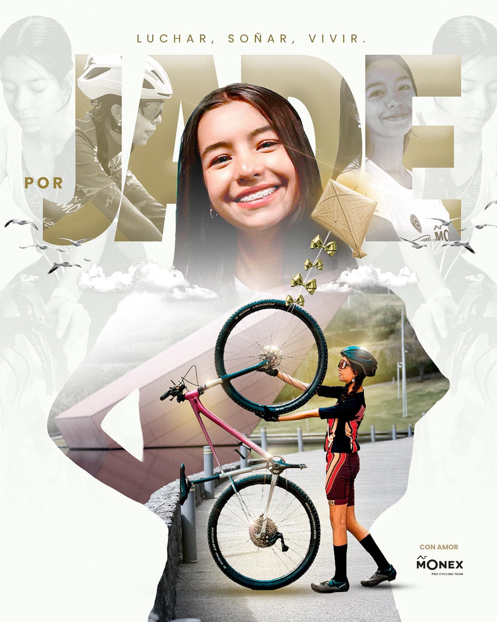 Luto en el ciclismo nacional, joven promesa Jade Romero pierde la vida atropellada en Tenango del Valle