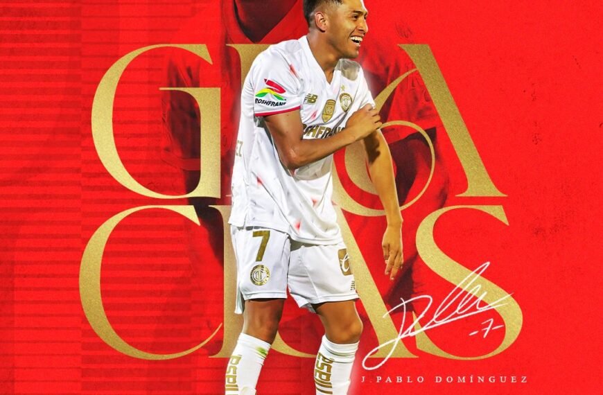 Juan Pablo Domínguez se despide del Toluca FC