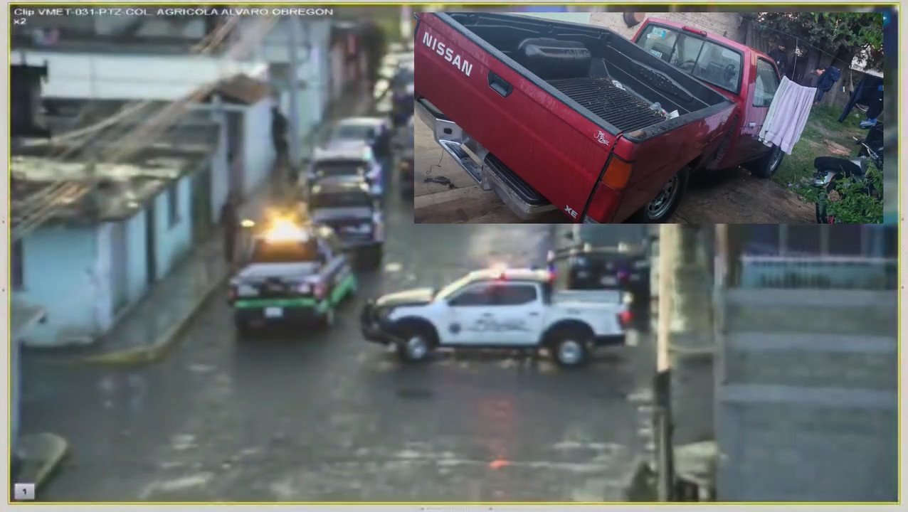 Operativo interinstitucional en #Metepec permite recuperar vehículos robados y detener a dos personas. VIDEO