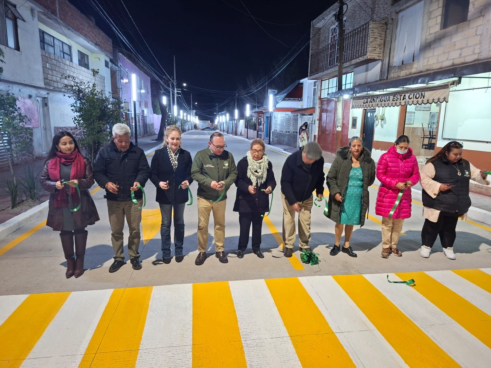 Inauguración de la calle 2 de abril en Zinacantepec: Un paso hacia la transformación urbana