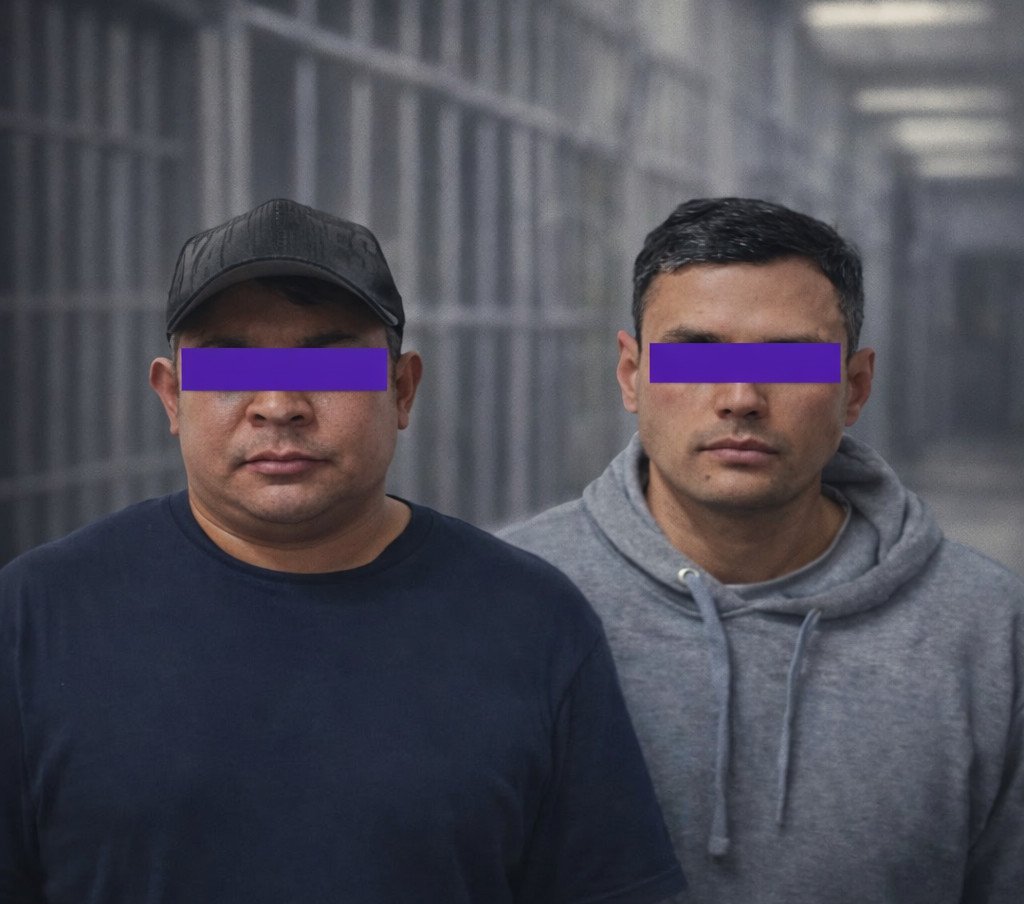 Detienen en #Naucalpan a dos sujetos con armas de uso exclusivo del Ejército