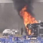 OJO: Tráiler vuelca y se incendia en la Texcoco–Calpulalpan; al menos dos víctimas fatales txcoco